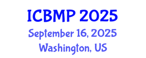 International Conference on Biophysics and Medical Physics (ICBMP) September 16, 2025 - Washington, United States