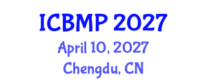 International Conference on Biophysics and Medical Physics (ICBMP) April 10, 2027 - Chengdu, China International Conference on Biophysics and Medical Physics (ICBMP) April 10, 2027 - Chengdu, China
