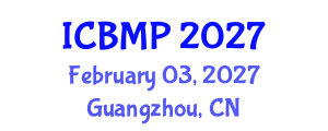 International Conference on Biophysics and Medical Physics (ICBMP) February 03, 2027 - Guangzhou, China International Conference on Biophysics and Medical Physics (ICBMP) February 03, 2027 - Guangzhou, China