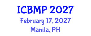 International Conference on Biophysics and Medical Physics (ICBMP) February 17, 2027 - Manila, Philippines International Conference on Biophysics and Medical Physics (ICBMP) February 17, 2027 - Manila, Philippines