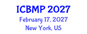 International Conference on Biophysics and Medical Physics (ICBMP) February 17, 2027 - New York, United States International Conference on Biophysics and Medical Physics (ICBMP) February 17, 2027 - New York, United States