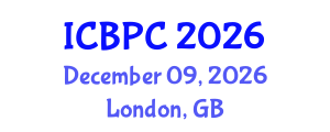 International Conference on Biopolymers and Polymer Chemistry (ICBPC) December 09, 2026 - London, United Kingdom International Conference on Biopolymers and Polymer Chemistry (ICBPC) December 09, 2026 - London, United Kingdom