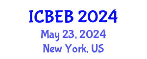 International Conference on Bioprocess Engineering in Biotechnology (ICBEB) May 23, 2024 - New York, United States