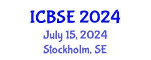 International Conference on Bioprocess Systems Engineering (ICBSE) July 15, 2024 - Stockholm, Sweden
