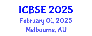 International Conference on Bioprocess Systems Engineering (ICBSE) February 01, 2025 - Melbourne, Australia