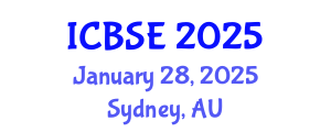 International Conference on Bioprocess Systems Engineering (ICBSE) January 28, 2025 - Sydney, Australia