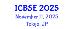 International Conference on Bioprocess Systems Engineering (ICBSE) November 11, 2025 - Tokyo, Japan