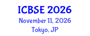 International Conference on Bioprocess Systems Engineering (ICBSE) November 11, 2026 - Tokyo, Japan