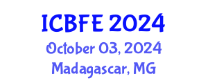 International Conference on Bioprocessing and Food Engineering (ICBFE) October 03, 2024 - Madagascar, Madagascar