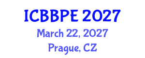 International Conference on Bioscience, Biochemical and Pharmaceutical Engineering (ICBBPE) March 22, 2027 - Prague, Czechia International Conference on Bioscience, Biochemical and Pharmaceutical Engineering (ICBBPE) March 22, 2027 - Prague, Czechia