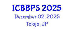 International Conference on Bioscience, Biochemistry and Pharmaceutical Sciences (ICBBPS) December 02, 2025 - Tokyo, Japan