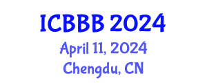 International Conference on Bioscience, Biotechnology, and Biochemistry (ICBBB) April 11, 2024 - Chengdu, China