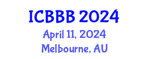 International Conference on Bioscience, Biotechnology, and Biochemistry (ICBBB) April 11, 2024 - Melbourne, Australia