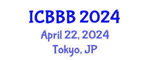 International Conference on Bioscience, Biotechnology, and Biochemistry (ICBBB) April 22, 2024 - Tokyo, Japan
