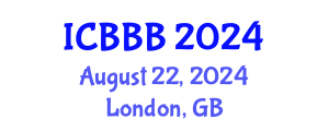 International Conference on Bioscience, Biotechnology, and Biochemistry (ICBBB) August 22, 2024 - London, United Kingdom