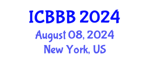International Conference on Bioscience, Biotechnology, and Biochemistry (ICBBB) August 08, 2024 - New York, United States