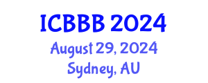 International Conference on Bioscience, Biotechnology, and Biochemistry (ICBBB) August 29, 2024 - Sydney, Australia