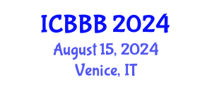 International Conference on Bioscience, Biotechnology, and Biochemistry (ICBBB) August 15, 2024 - Venice, Italy