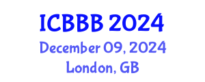 International Conference on Bioscience, Biotechnology, and Biochemistry (ICBBB) December 09, 2024 - London, United Kingdom