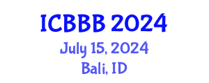 International Conference on Bioscience, Biotechnology, and Biochemistry (ICBBB) July 15, 2024 - Bali, Indonesia