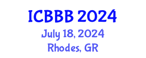 International Conference on Bioscience, Biotechnology, and Biochemistry (ICBBB) July 18, 2024 - Rhodes, Greece