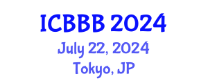 International Conference on Bioscience, Biotechnology, and Biochemistry (ICBBB) July 22, 2024 - Tokyo, Japan