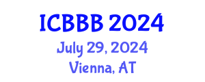 International Conference on Bioscience, Biotechnology, and Biochemistry (ICBBB) July 29, 2024 - Vienna, Austria