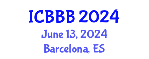 International Conference on Bioscience, Biotechnology, and Biochemistry (ICBBB) June 13, 2024 - Barcelona, Spain