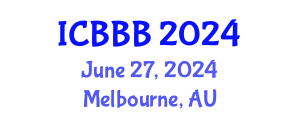 International Conference on Bioscience, Biotechnology, and Biochemistry (ICBBB) June 27, 2024 - Melbourne, Australia