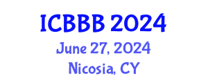 International Conference on Bioscience, Biotechnology, and Biochemistry (ICBBB) June 27, 2024 - Nicosia, Cyprus
