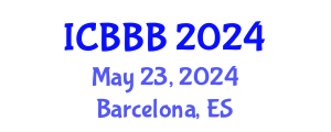 International Conference on Bioscience, Biotechnology, and Biochemistry (ICBBB) May 23, 2024 - Barcelona, Spain