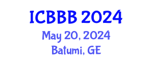 International Conference on Bioscience, Biotechnology, and Biochemistry (ICBBB) May 20, 2024 - Batumi, Georgia