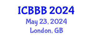 International Conference on Bioscience, Biotechnology, and Biochemistry (ICBBB) May 23, 2024 - London, United Kingdom