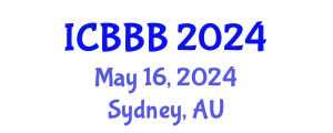 International Conference on Bioscience, Biotechnology, and Biochemistry (ICBBB) May 16, 2024 - Sydney, Australia