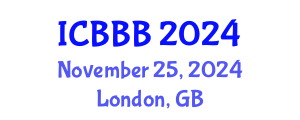 International Conference on Bioscience, Biotechnology, and Biochemistry (ICBBB) November 25, 2024 - London, United Kingdom