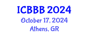 International Conference on Bioscience, Biotechnology, and Biochemistry (ICBBB) October 17, 2024 - Athens, Greece