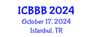 International Conference on Bioscience, Biotechnology, and Biochemistry (ICBBB) October 17, 2024 - Istanbul, Turkey