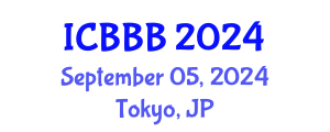 International Conference on Bioscience, Biotechnology, and Biochemistry (ICBBB) September 05, 2024 - Tokyo, Japan