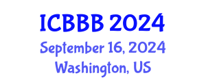 International Conference on Bioscience, Biotechnology, and Biochemistry (ICBBB) September 16, 2024 - Washington, United States