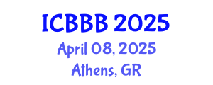 International Conference on Bioscience, Biotechnology, and Biochemistry (ICBBB) April 08, 2025 - Athens, Greece