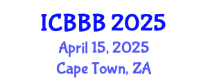 International Conference on Bioscience, Biotechnology, and Biochemistry (ICBBB) April 15, 2025 - Cape Town, South Africa