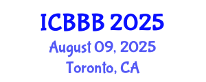 International Conference on Bioscience, Biotechnology, and Biochemistry (ICBBB) August 09, 2025 - Toronto, Canada