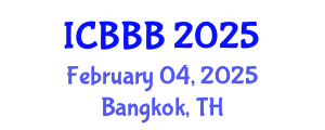 International Conference on Bioscience, Biotechnology, and Biochemistry (ICBBB) February 04, 2025 - Bangkok, Thailand