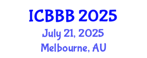 International Conference on Bioscience, Biotechnology, and Biochemistry (ICBBB) July 21, 2025 - Melbourne, Australia
