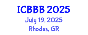 International Conference on Bioscience, Biotechnology, and Biochemistry (ICBBB) July 19, 2025 - Rhodes, Greece