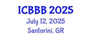 International Conference on Bioscience, Biotechnology, and Biochemistry (ICBBB) July 12, 2025 - Santorini, Greece