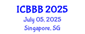 International Conference on Bioscience, Biotechnology, and Biochemistry (ICBBB) July 05, 2025 - Singapore, Singapore