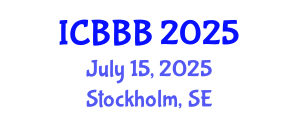 International Conference on Bioscience, Biotechnology, and Biochemistry (ICBBB) July 15, 2025 - Stockholm, Sweden