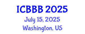 International Conference on Bioscience, Biotechnology, and Biochemistry (ICBBB) July 15, 2025 - Washington, United States