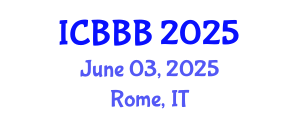 International Conference on Bioscience, Biotechnology, and Biochemistry (ICBBB) June 03, 2025 - Rome, Italy